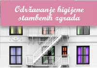 Održavanje higijene stambenih zgrada / ćišćenje stambenih zgrada